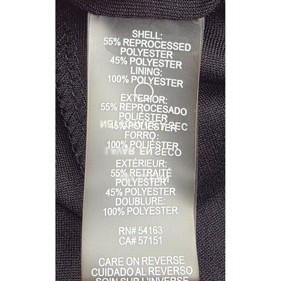 Women's - Tommy Hilfiger Brown Ruffled Midi Dress, Size 14 - Picture 7 of 10